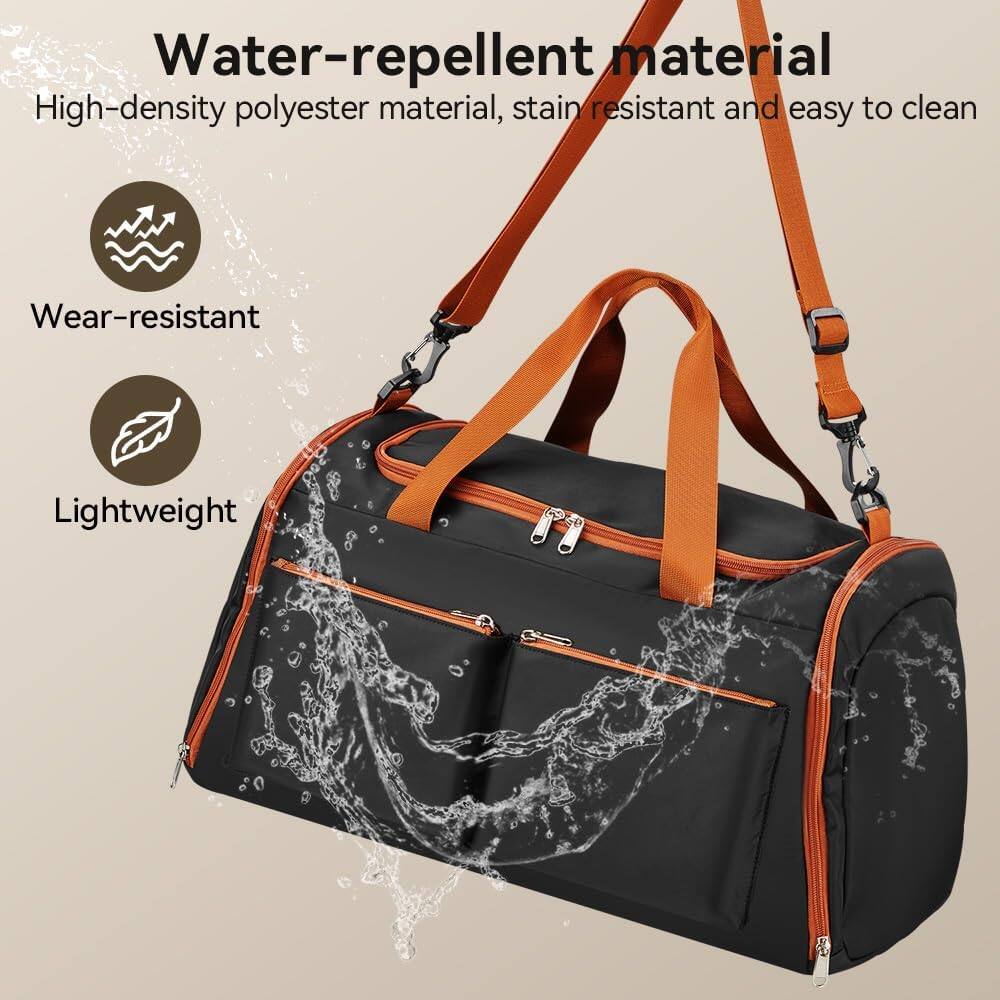 Water-repellent material  
High-density polyester material, stain resistant and easy to clean  
Wear-resistant  
Lightweight