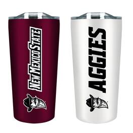 The Fanatic Group - New Mexico State Aggies 18oz. Soft Touch Tumbler Two-Piece Set - Multicolor