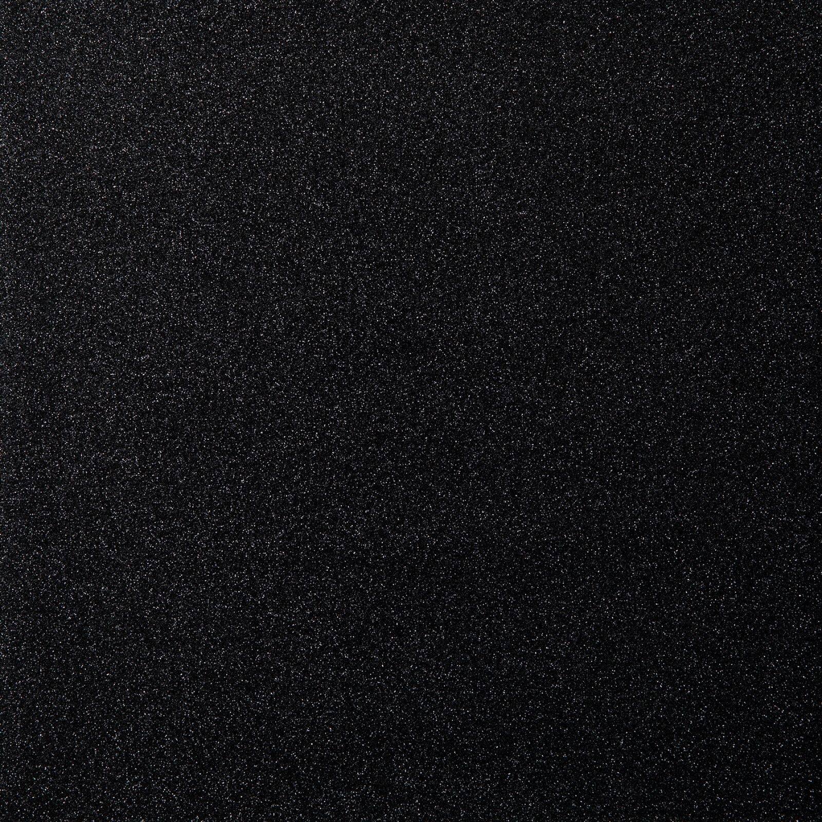 Alt View 6. Cricut - Glitter Value Iron-on Heat Transfer Vinyl - 10 in x 8 ft - Black.