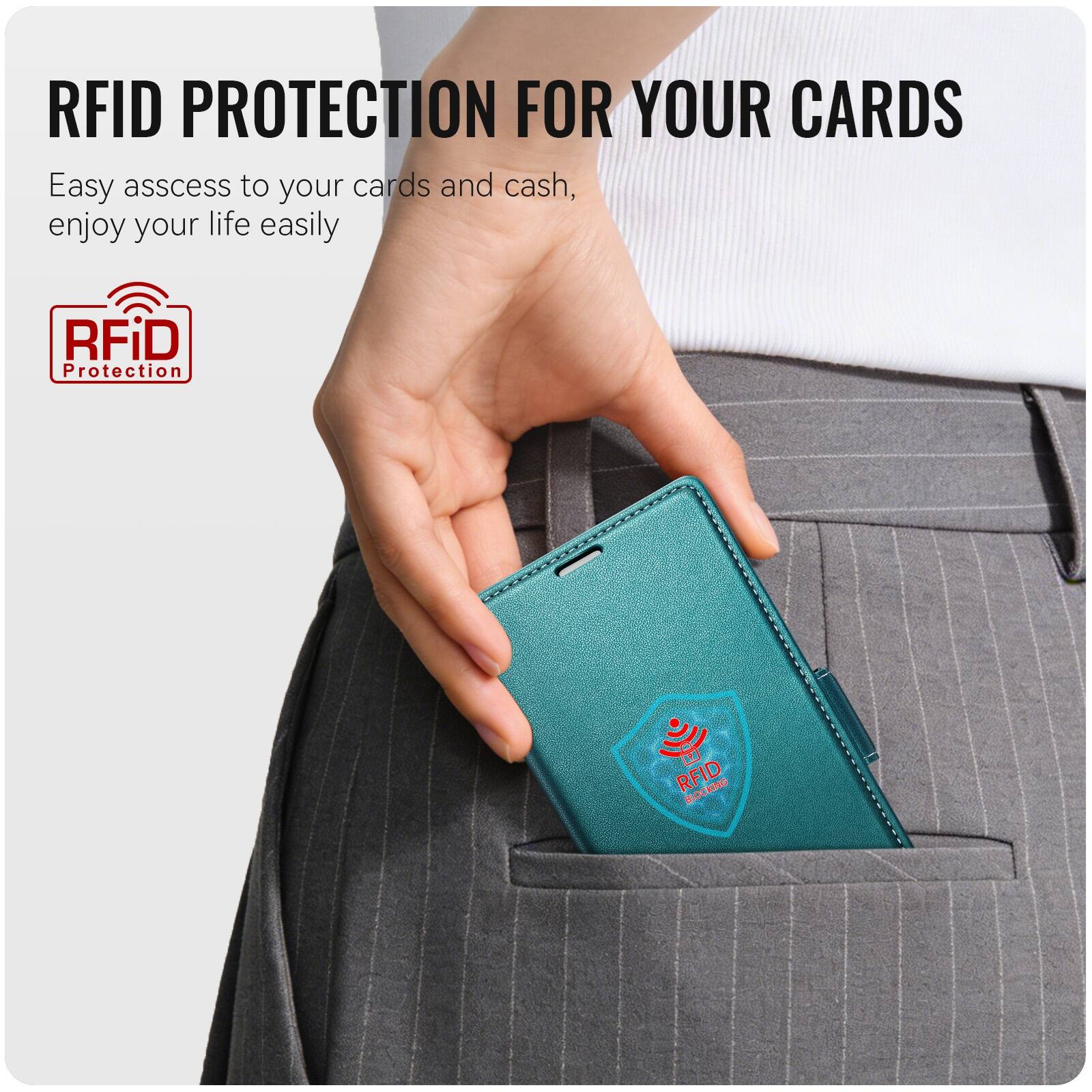 RFID PROTECTION FOR YOUR CARDS

Easy access to your cards and cash, enjoy your life easily

RFiD Protection

RFID BLOCKING