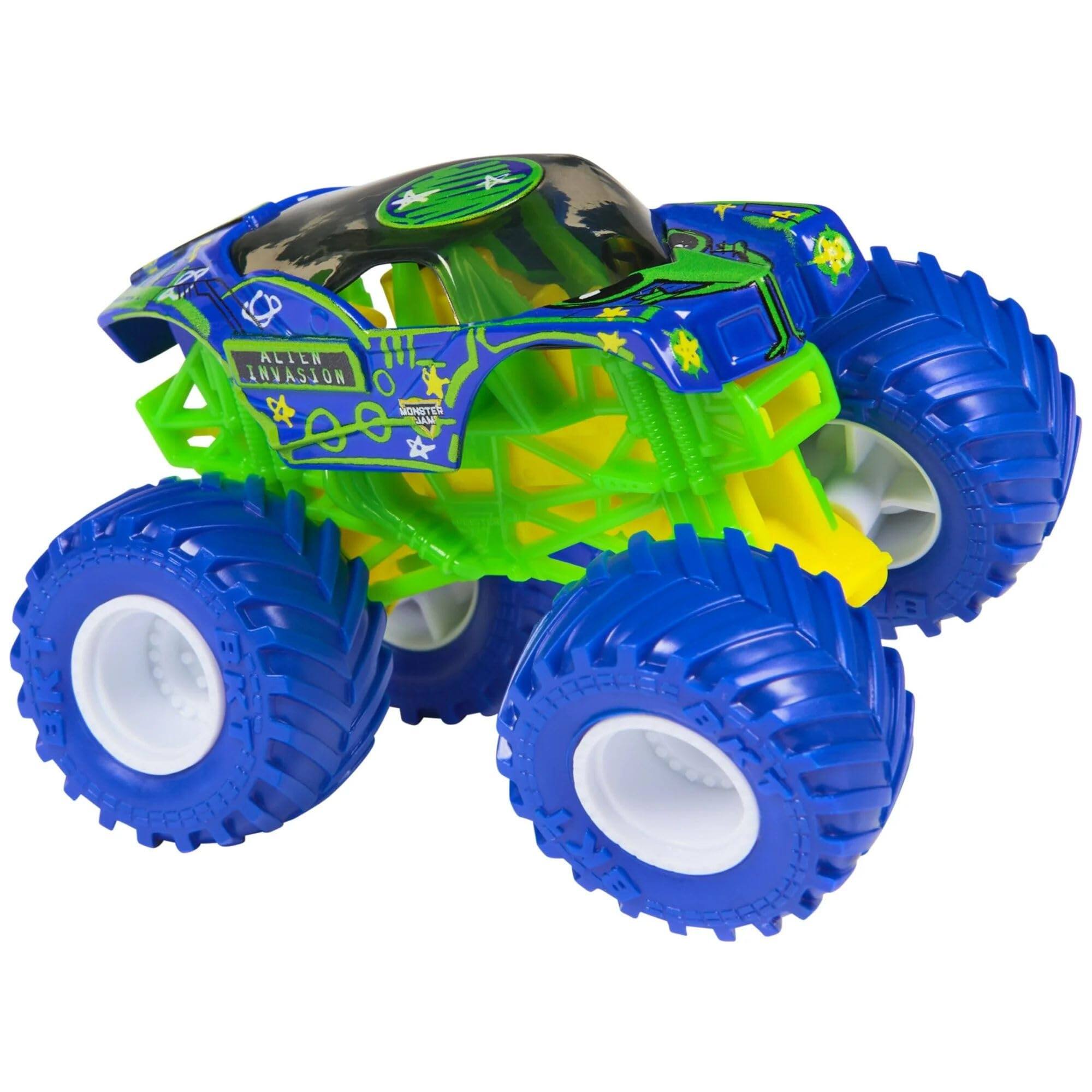 Monster Jam 2026 Official Childlike Alien Invasion 1:64 Diecast