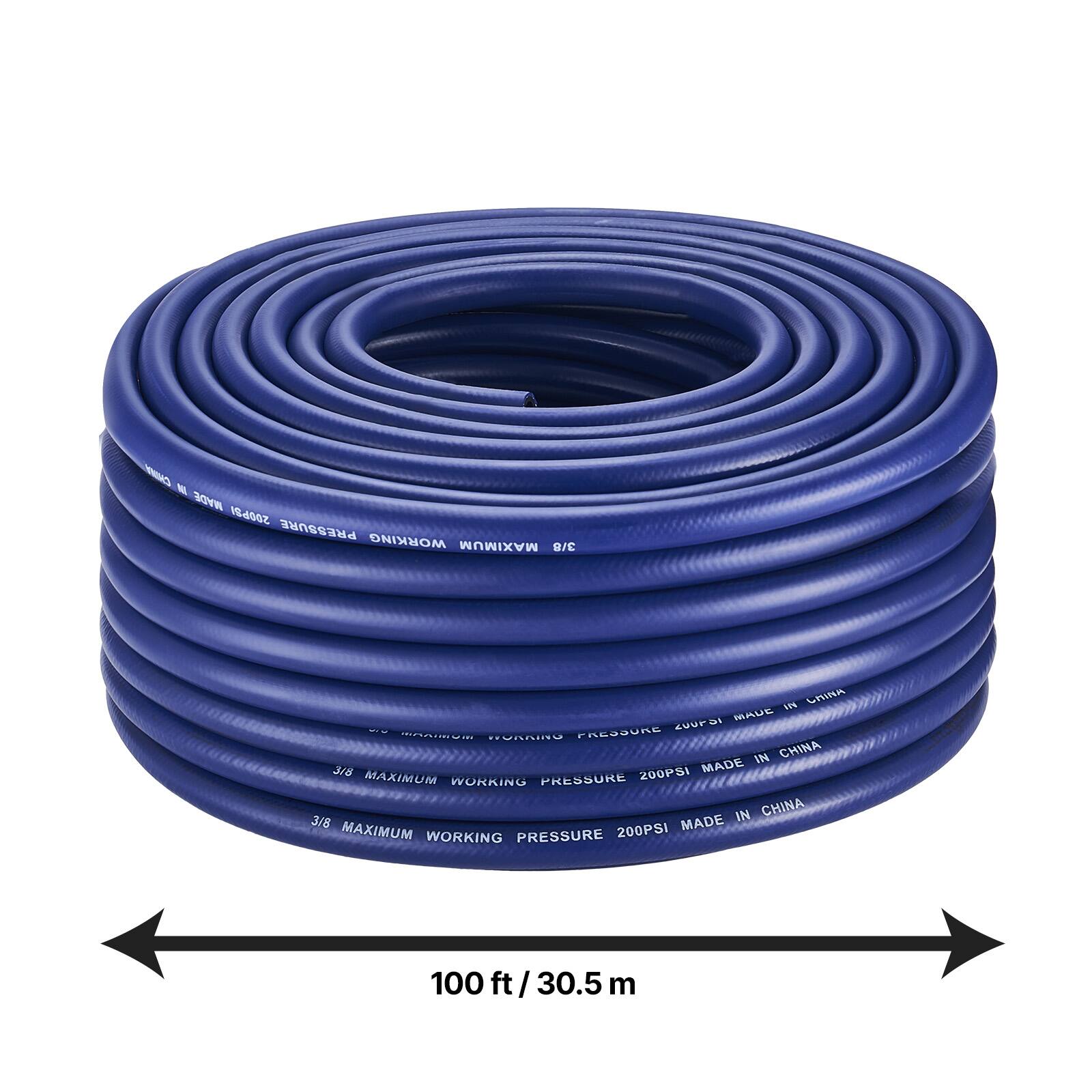 N 3Y 18-4002 PRESSURE WORKING MAXIMUM 9/C Ws CRRA MAUC -- evvrai RAA FAAI PACOOURC VN4 CHINA 3/8 200PSI MADE MAXIMUM WORKING PRESSURE IN CHINA 3/8 MADE MAXIMUM WORKING PRESSURE 200PSI 100 30.5 m