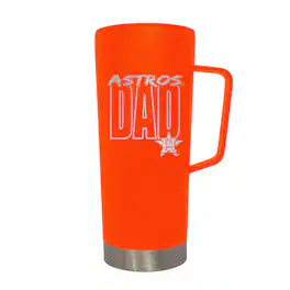 Great American Products - Houston Astros Dad 18oz. Roadie Tumbler with Handle - Multicolor