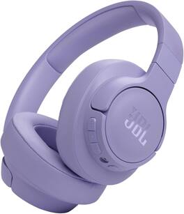 JBL - Tune 770NC Adaptive Noise Cancelling Wireless Over-Ear Headphones - Purple