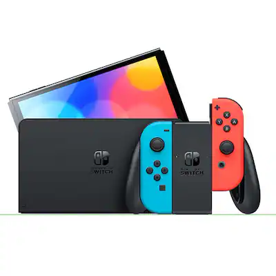 Refurbished Excellent Switch OLED Model Console Neon Red & Neon Refurbished Excellent Switch OLED Model Console Neon Red & Neon