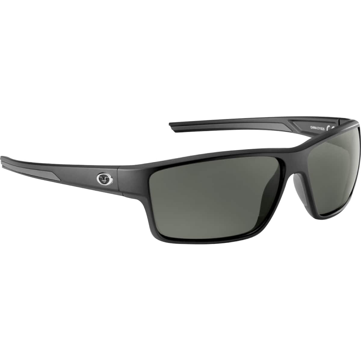 Flying Fisherman - Unisex's Mojarra Sunglasses, Matte Black Frame/Smoke Lens, Medium - Matte Black/Smoke