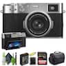 Bundle - Fujifilm - X100VI Digital Camera (16821822) + 64GB Card + Starter - Silver