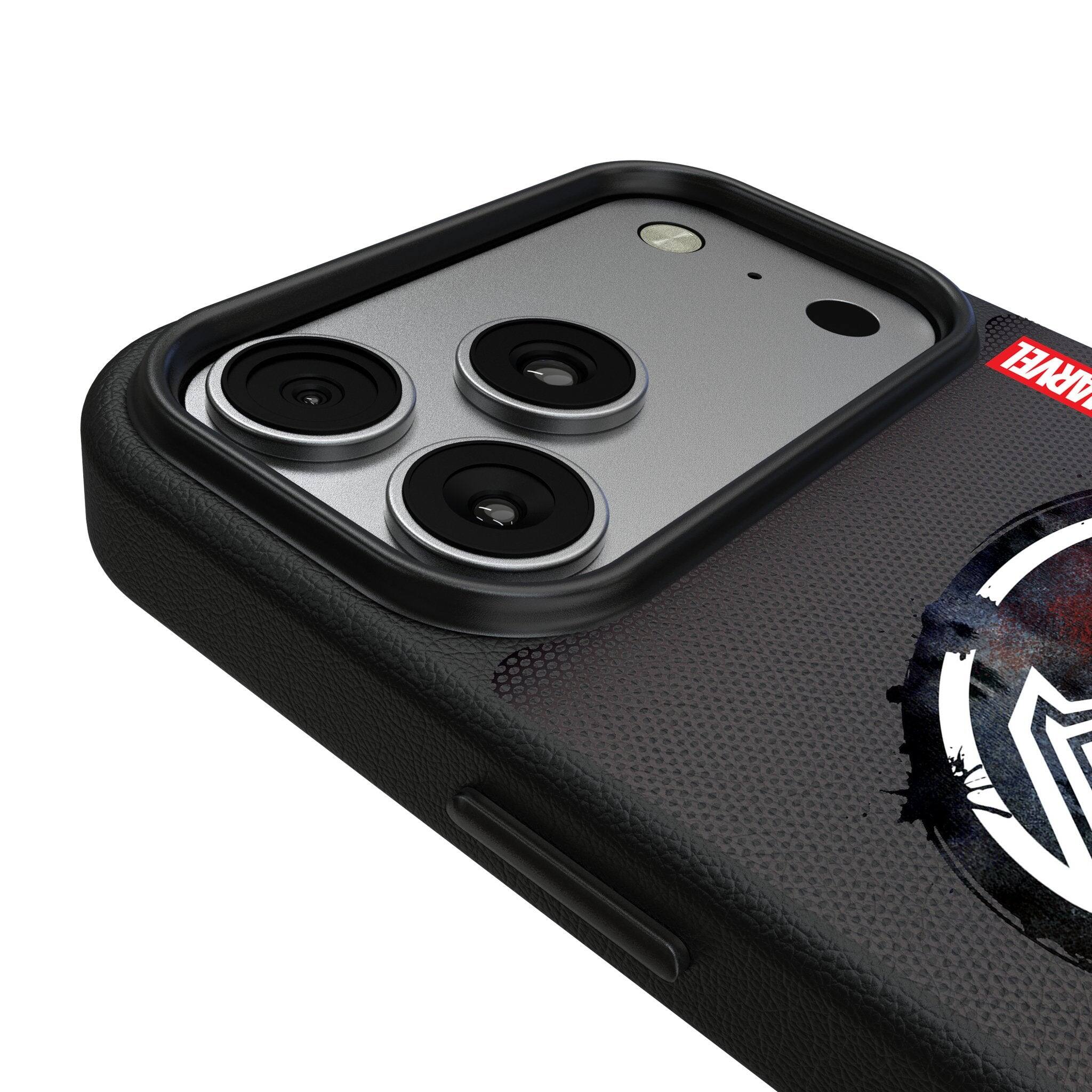 Left. Keyscaper - Marvel Grid MagSafe Compatible Phone Case - Apple iPhone 17 - Venom.