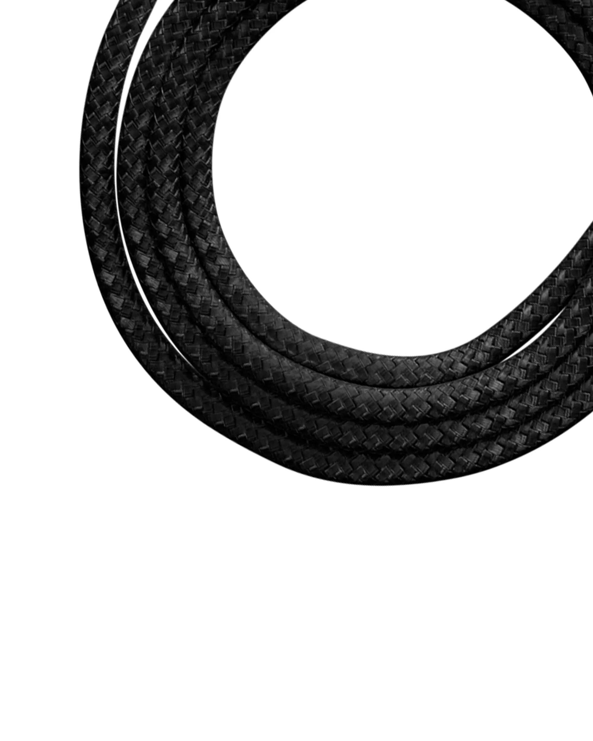 Alt View 3. Ampsentrix - 3 ft USB Type C To USB Type A Cable (Alpha) - Black - Black.