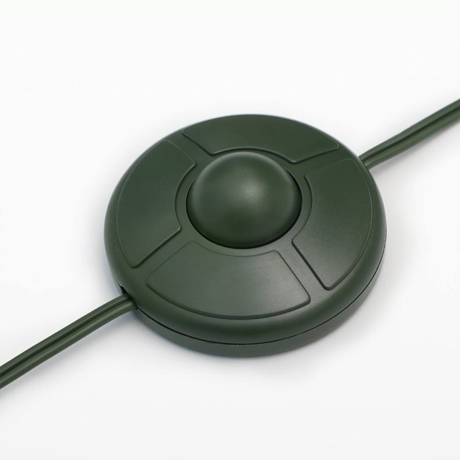 Alt View 7. Home Heritage - Home Heritage Corner 5' Flocked 100 LED Pre-Lit Artificial Christmas Tree, Green - Green.