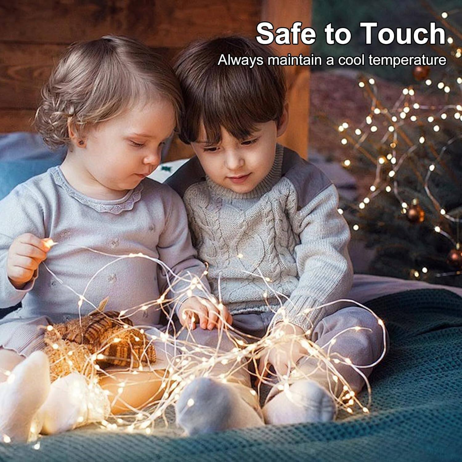 Safe to Touch.  
Always maintain a cool temperature.