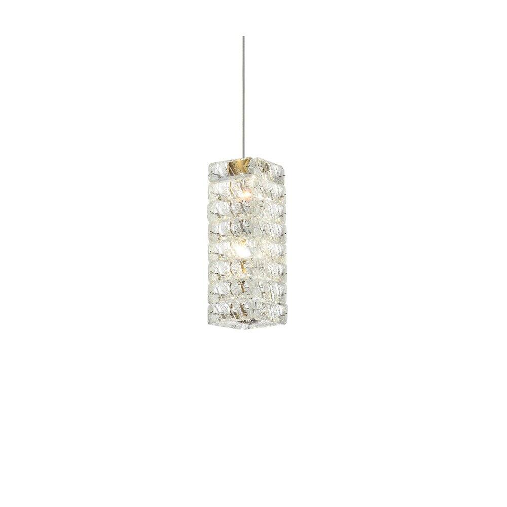 Alt View 1. Elegant Lighting - Aston 6.5 inch LED Pendant in Satin Gold - Satin Gold.