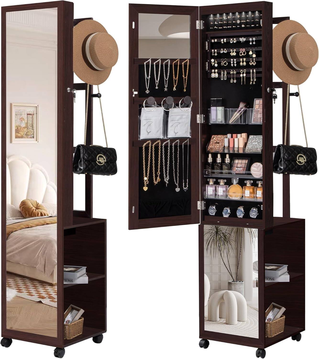 (12''-19'')W X (17''-23")D X 3.15''H - 2Pack