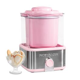 Nostalgia - Electric 2-qt. Ice Cream Maker - Pink