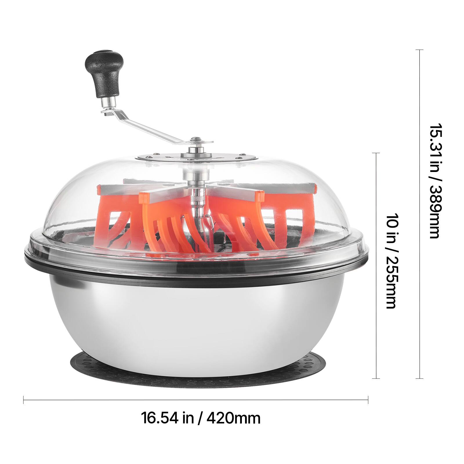 10 in / 255mm  
15.31 in / 389mm  
16.54 in / 420mm