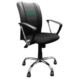 DreamSeat - Celtics Crossover Gaming Logo Curve Task Chair - Black