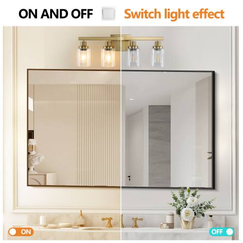 ON AND OFF  
Switch light effect  
ON  
OFF