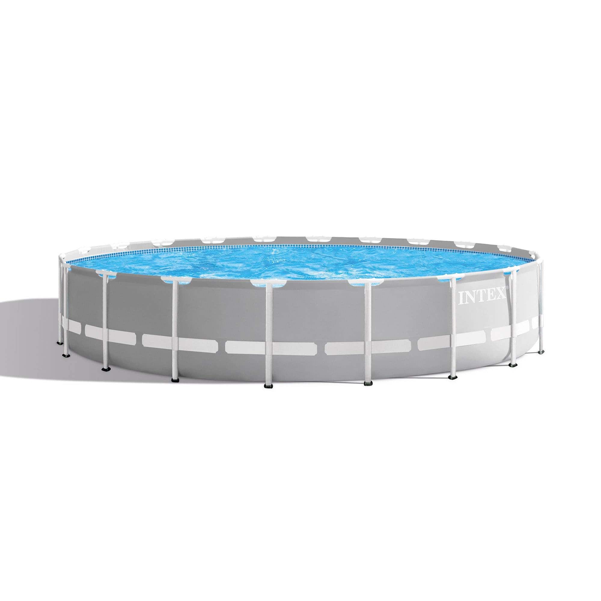 Front. Intex - Prism Frame Above Ground Pool w Pump.