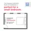 This Frigidaire 6,000 BTU Room Air Conditioner is perfect for a small bedroom. It is designed for room sizes ranging from 150 to 250 square feet.