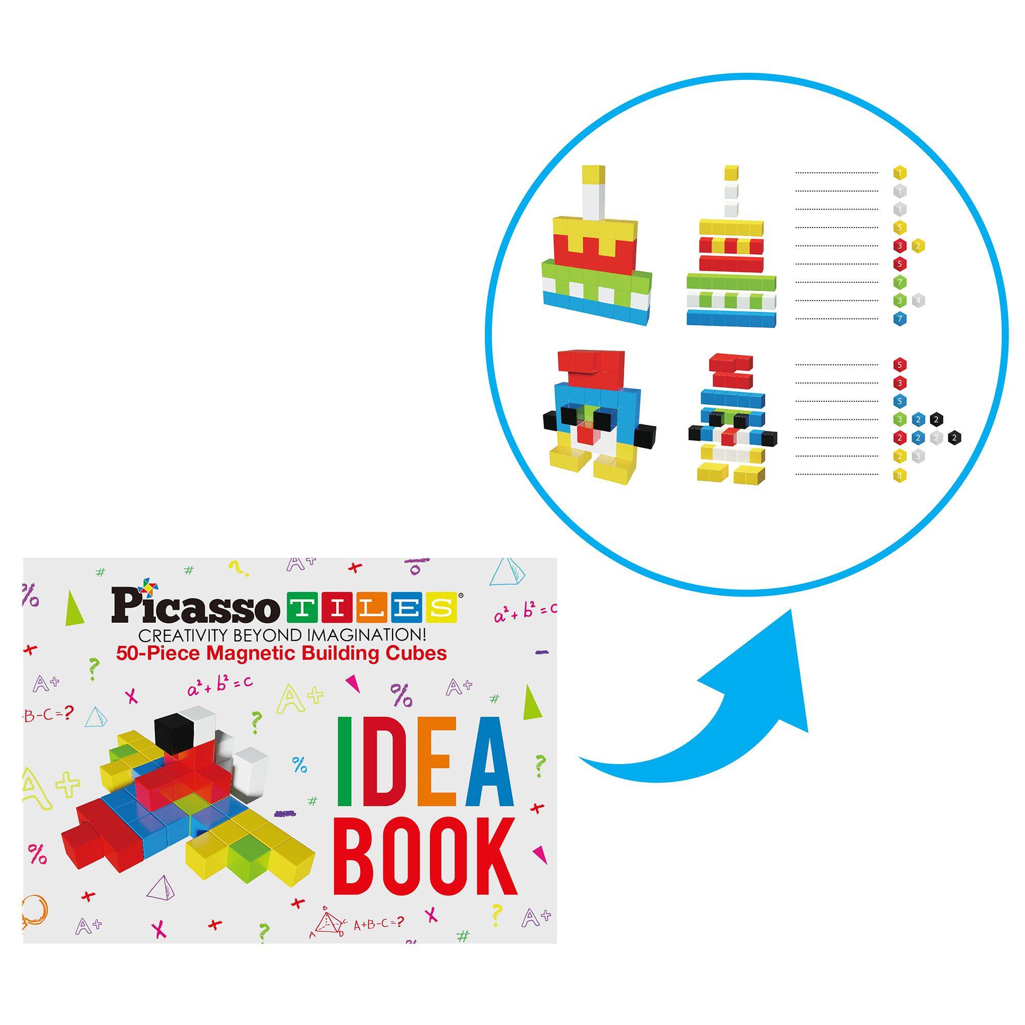 Picasso TILES  
CREATIVITY BEYOND IMAGINATION!  
50-Piece Magnetic Building Cubes  

IDEA BOOK  

a + b = c  
A + B - C = ?  
A + B - C = ?  
A + B - C = ?  
A + B - C = ?  
A + B - C = ?  
A + B - C = ?  
A + B - C = ?  
A + B - C = ?  
A + B - C = ?  
A + B - C = ?  
A + B - C = ?  
A + B - C = ?  
A + B - C = ?  
A + B - C = ?  
A + B - C = ?  
A + B - C = ?  
A + B - C = ?  
A + B - C = ?  
A + B - C = ?  
A + B - C = ?  
A + B - C = ?  
A + B - C = ?  
A + B - C = ?  
A + B - C = ?  
A + B - C = ?  
A + B - C = ?  
A + B - C = ?  
A + B - C