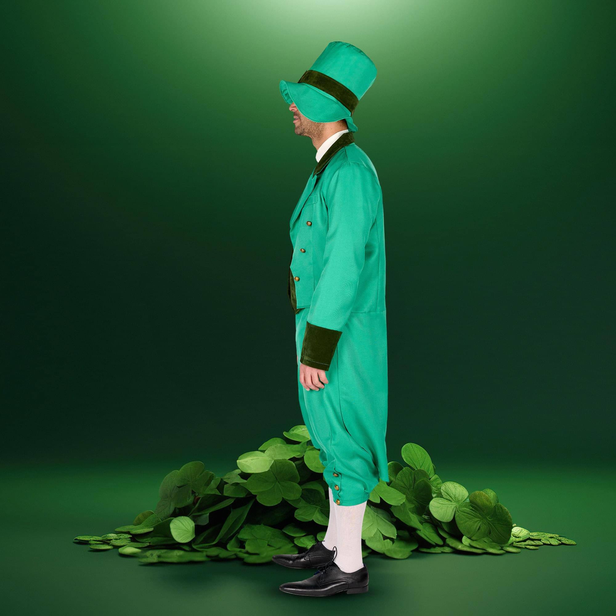 Alt View 3. Orion Costumes - Leprechaun Adult Costume | Extra Large - Green.