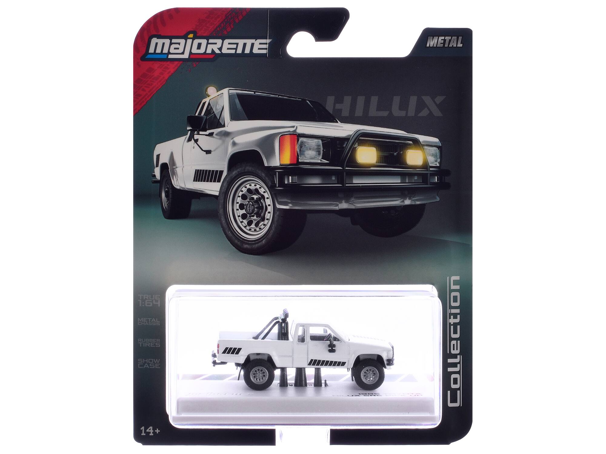 Majorette Metal Hillix True 1:64 Metal Chassis Rubber Tires Show Case 14+ Collection