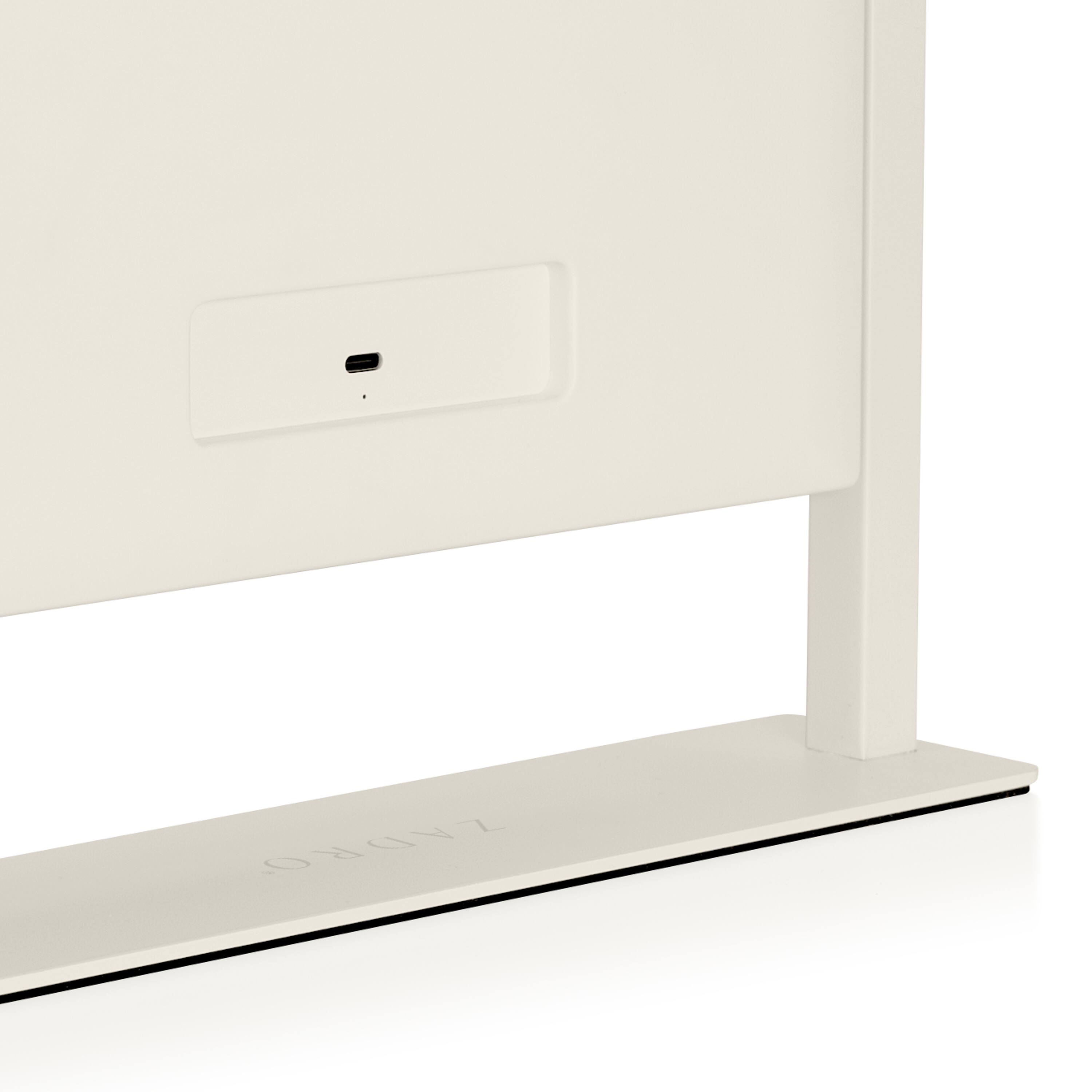 Alt View 1. Zadro - Zadro Hollywood Makeup Mirror - 12" x 14" - 9 LED Light Bulbs with Dimmable Brightness - Neutral.