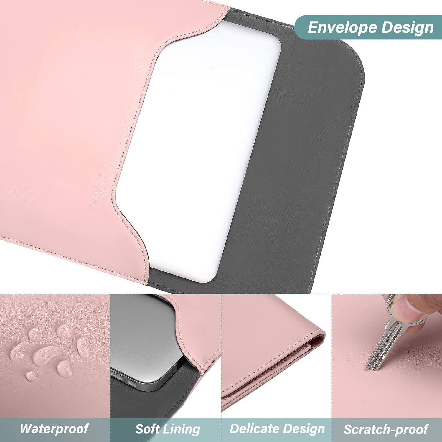 Envelope Design Waterproof Soft Lining Delicate Design Scratch-proof