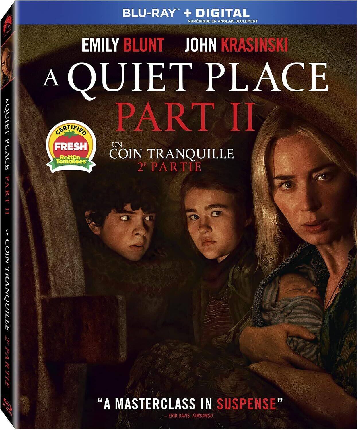 Quiet Place Part II   - BLU-RAY