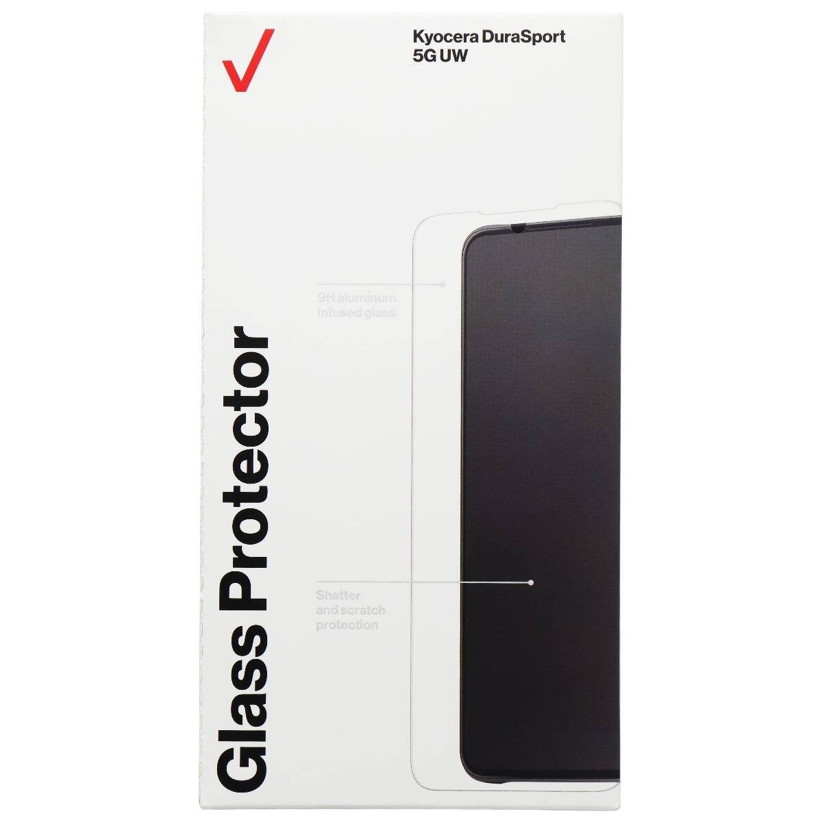 Verizon - Glass Screen Protector for Kyocera DuraSport 5G UW - Clear