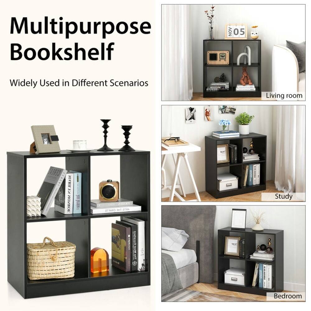 Multipurpose Bookshelf  
Widely Used in Different Scenarios  

Living room  
Study  
Bedroom