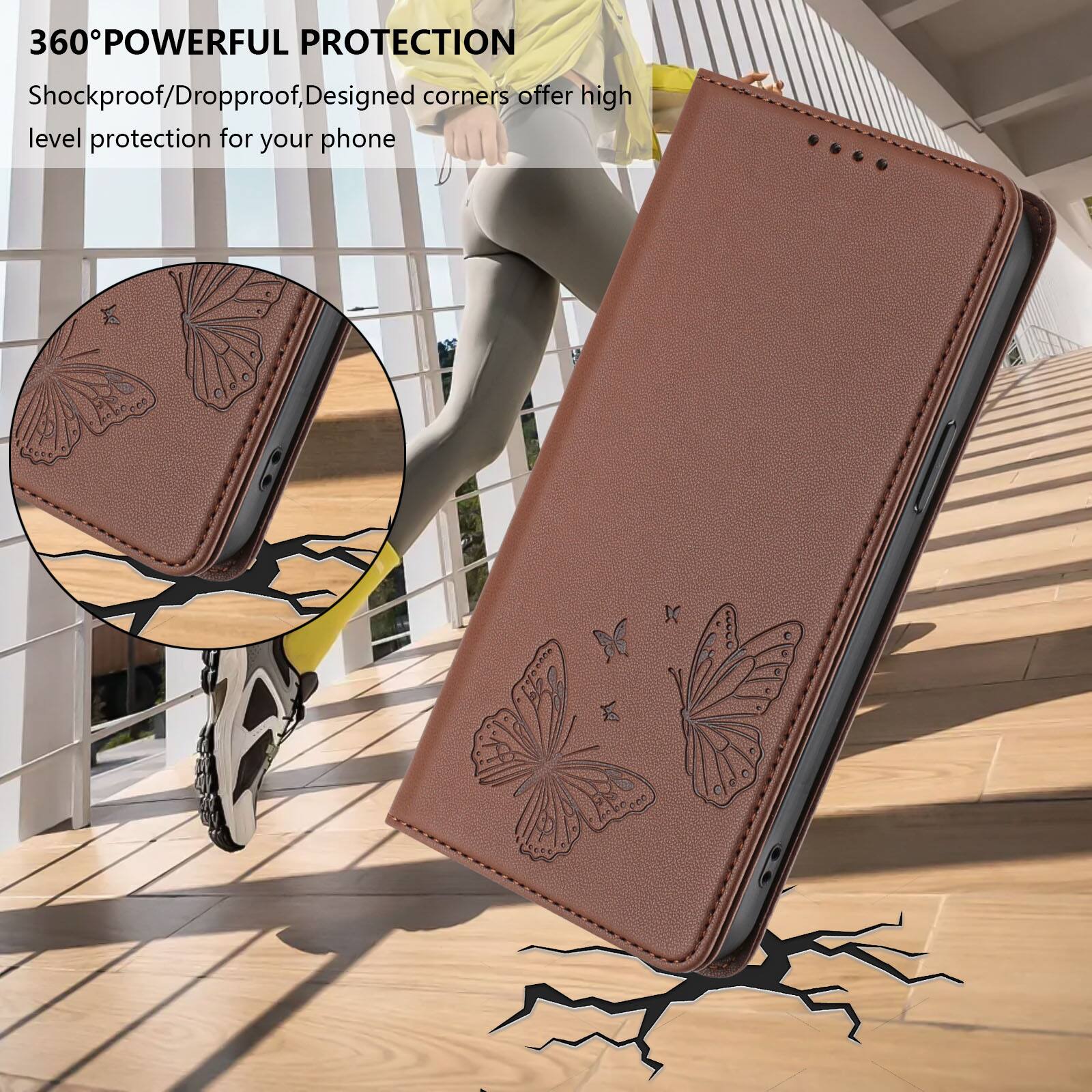 360° POWERFUL PROTECTION  
Shockproof/Dropproof, Designed corners offer high level protection for your phone