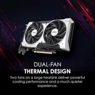 MSI NVIDIA GeForce RTX 5050 8G VENTUS 2X OC 8GB GDDR6 PCI Express MSI NVIDIA GeForce RTX 5050 8G VENTUS 2X OC 8GB GDDR6 PCI Express