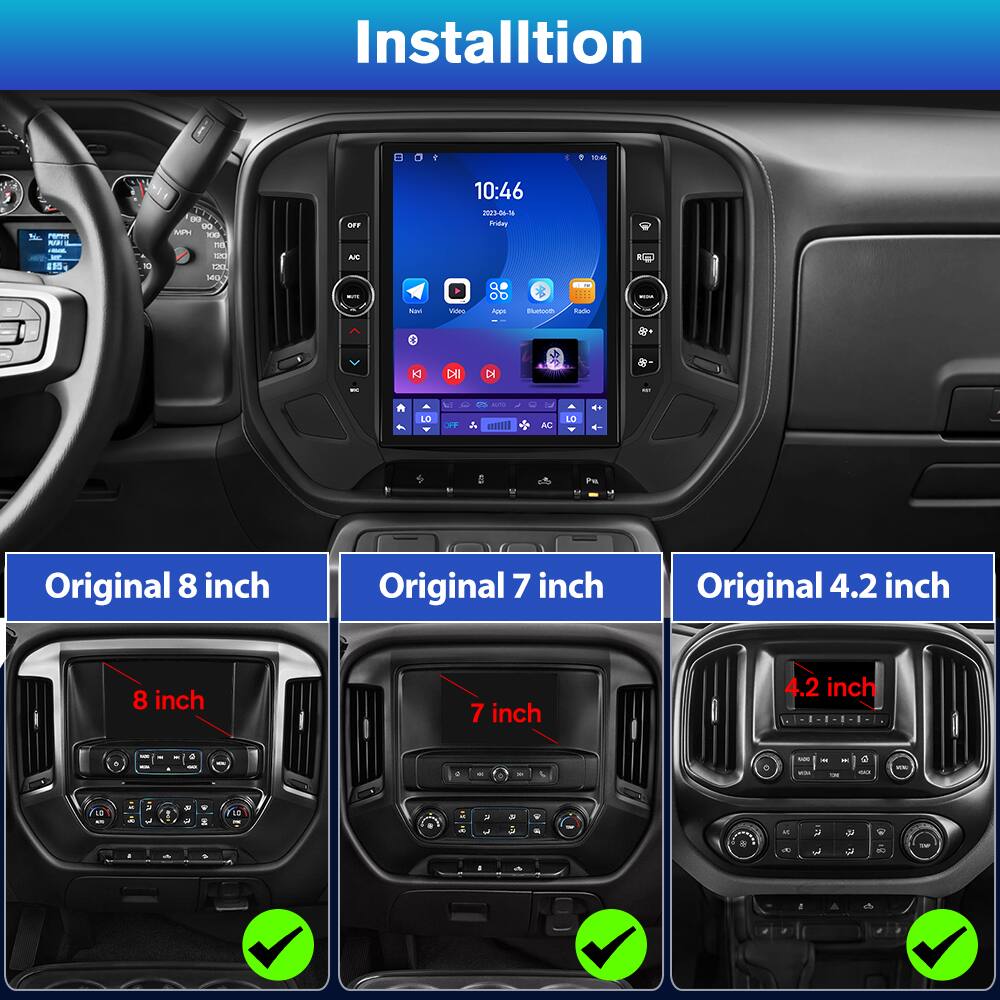 Installation 104 N - 810 D .0 A NO tN 1AE MQ BFY A 10:46 mLOLS Prdey 0 - F:15 I Now - nem Buom Rato De DE - LO RY AC LO 6 Y PM Original 8 inch Original 7 inch Original 4.2 inch 8 inch 7 inch 4.2 inch