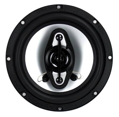 BOSS Audio NX654 Onyx 6.5" 400W 4-Way Car Coaxial Speakers (2 Pairs - 4 Speakers Total)
