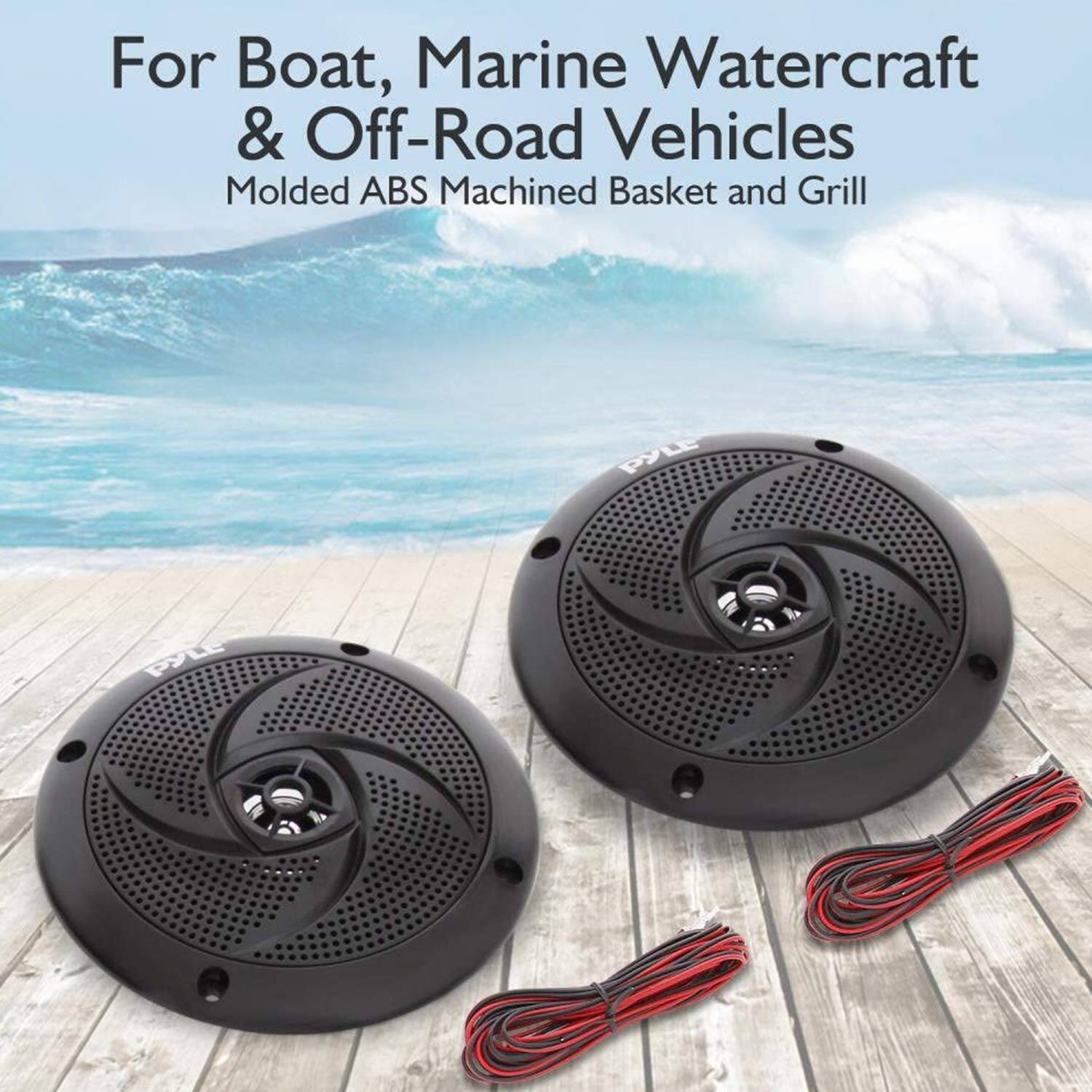 For Boat, Marine Watercraft & Off-Road Vehicles  
Molded ABS Machined Basket and Grill