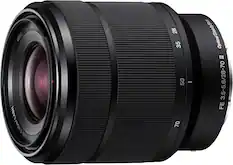 Sure, here is the corrected and grouped text from the image:
- 055
- FE 3.5-5.6/28-70
- Optical SteadyShot II
- 28 35 50 70