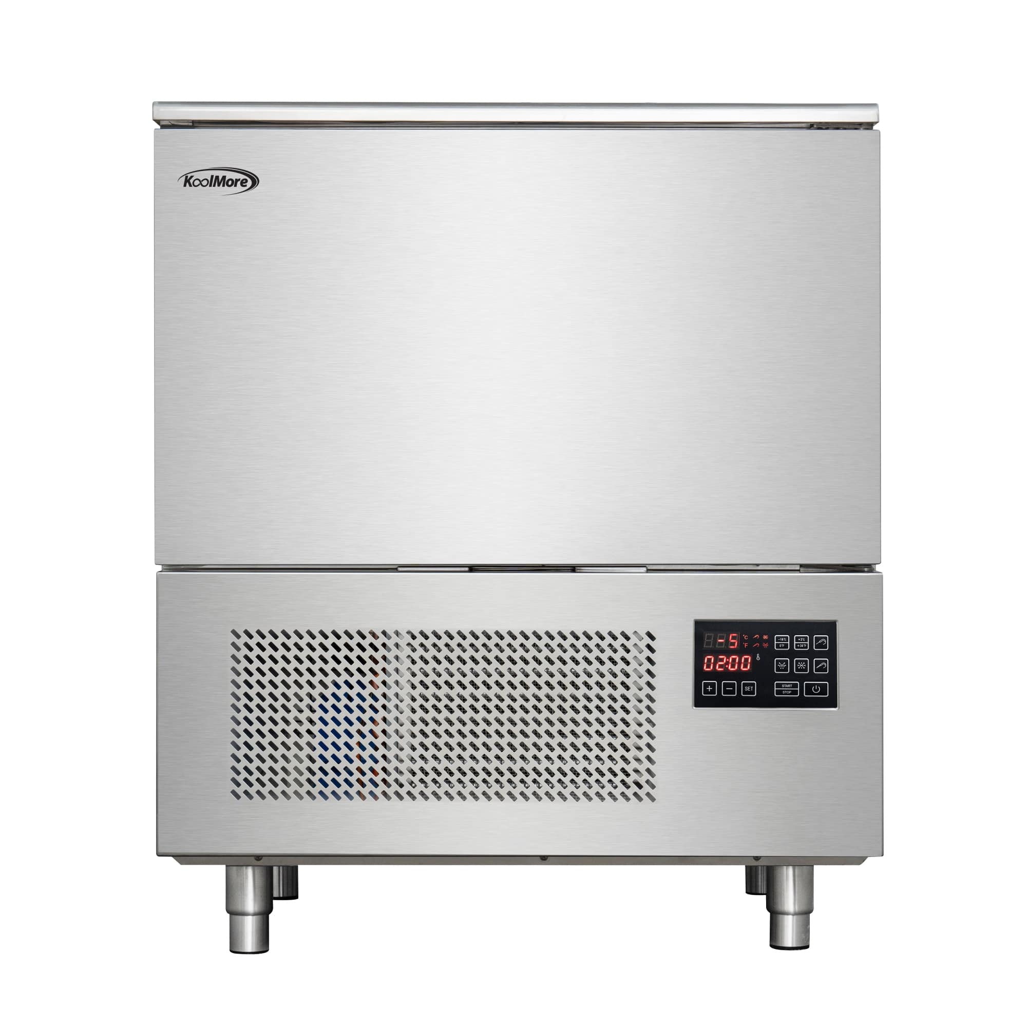 Koolmore - 30 in. 5-Pan Commercial Countertop Blast Chiller 30 lbs Rapid Chill / 26.5 lbs Rapid Freeze with ETL - Brushed Stainless-steel