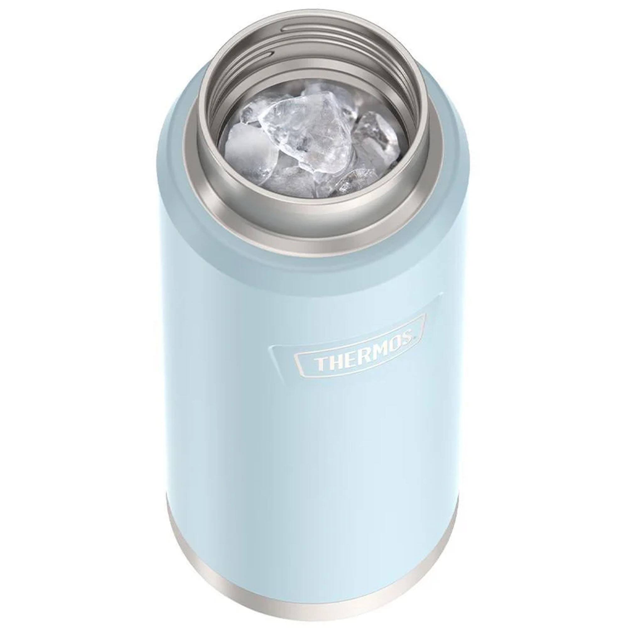 Alt View 5. Thermos - Thermos 40 oz Stainless Steel Dual Temperature Beverage Bottle - Glacier - Glacier.