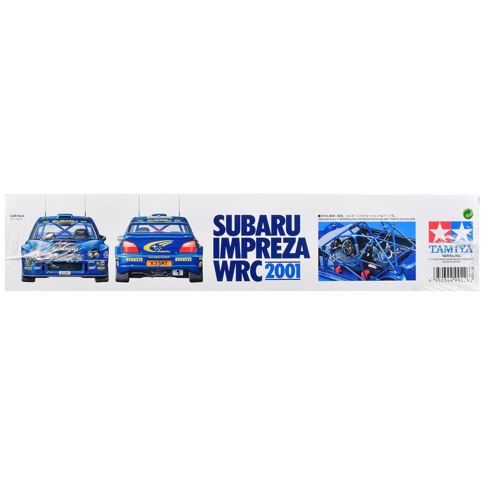 CAR No. 6

SUBARU IMPREZA WRC 2001

TAMIYA