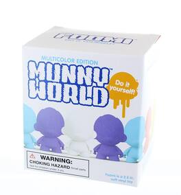 Kidrobot - Micro Munnyworld Blind Bagged Foomi Figure - Multi-Color
