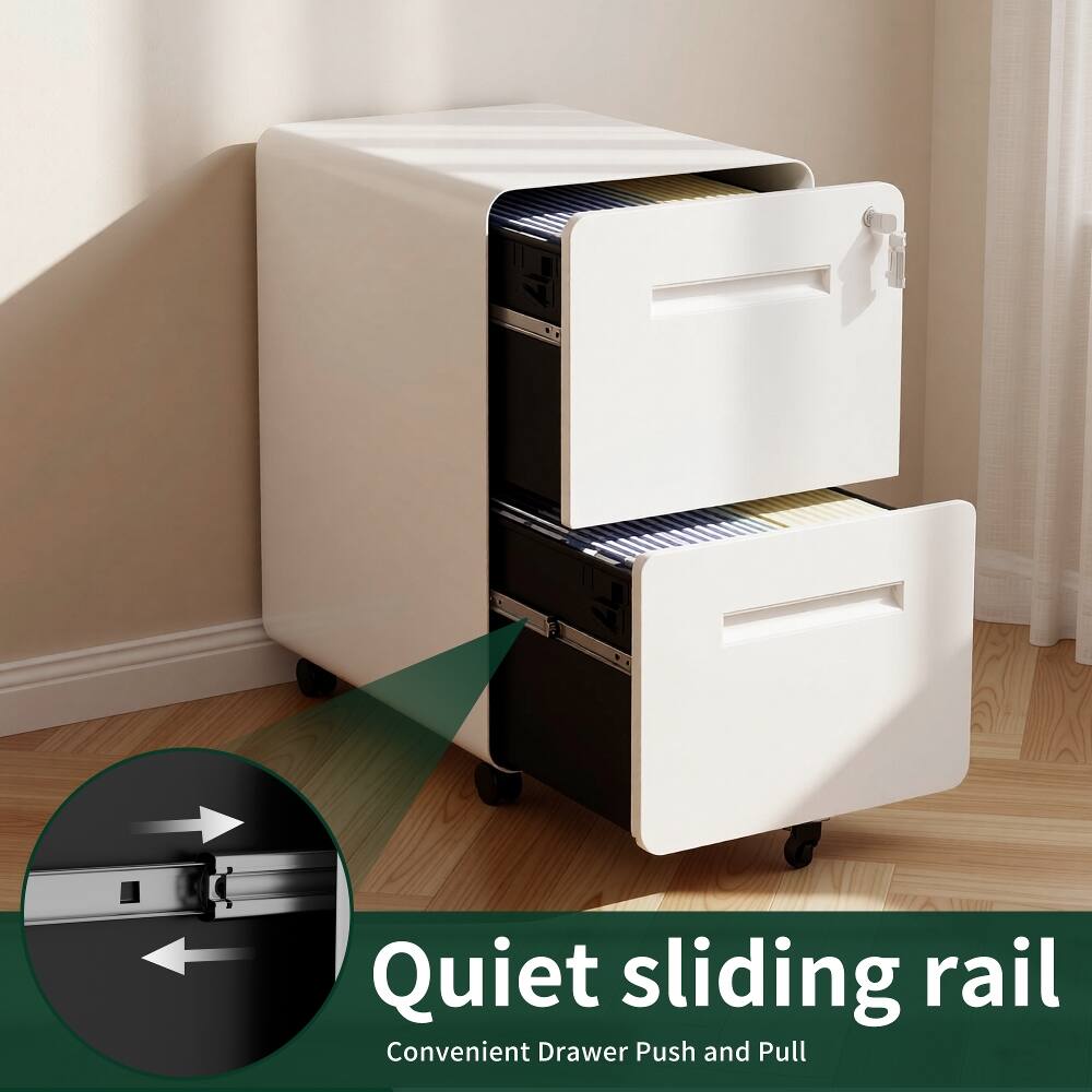Quiet sliding rail  
Convenient Drawer Push and Pull