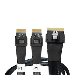 Icy Dock - SlimSAS 8i to Dual SlimSAS 4i Cable 0.5m