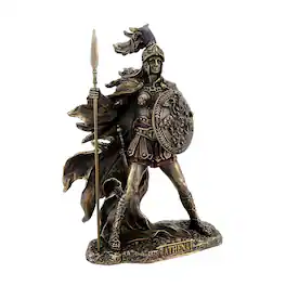 Veronese Design - Bronzed Athena Goddess of Wisdom and War Statue - Bronze