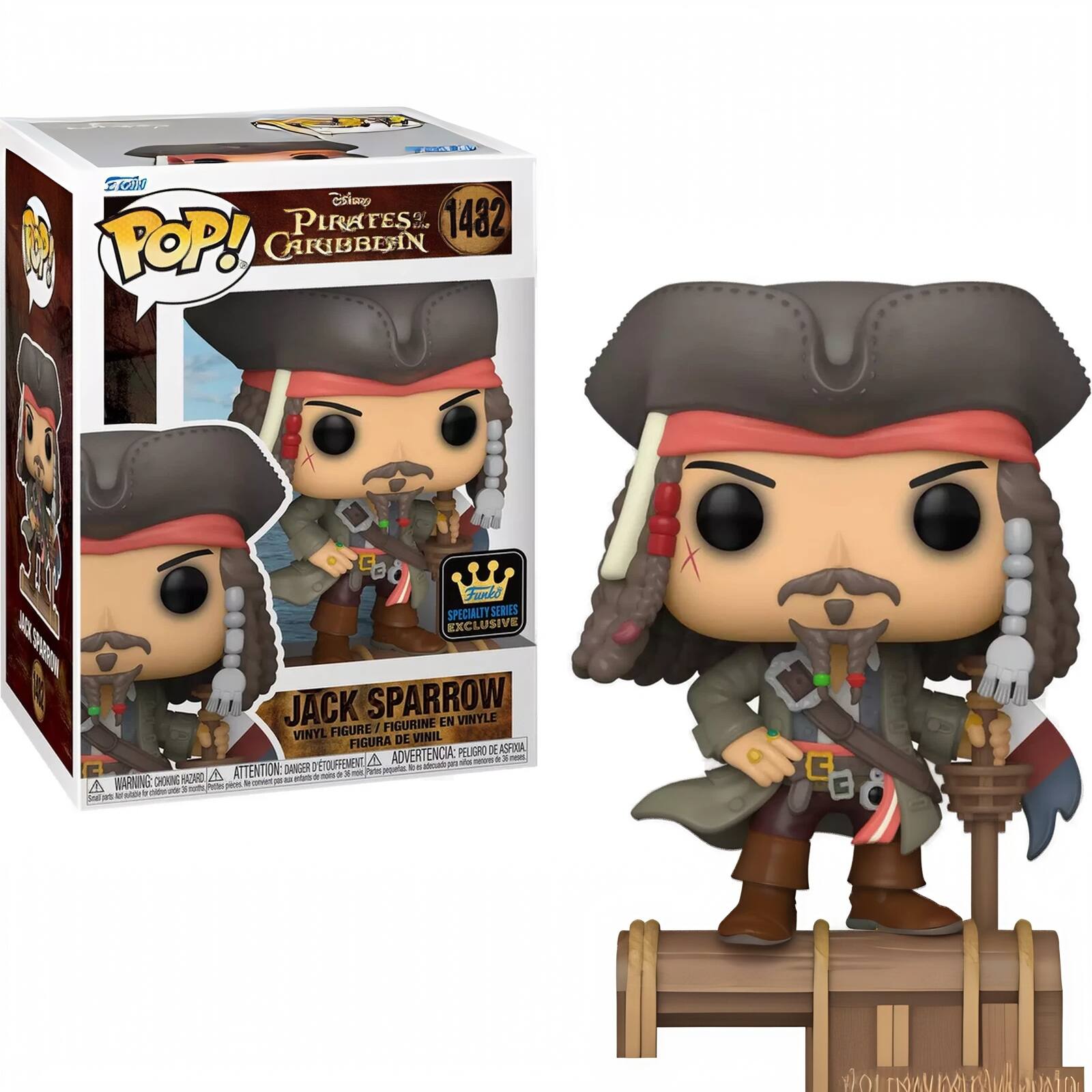 Funko - Pop! Pirates of the Caribbean: Jack Sparrow - Multicolor