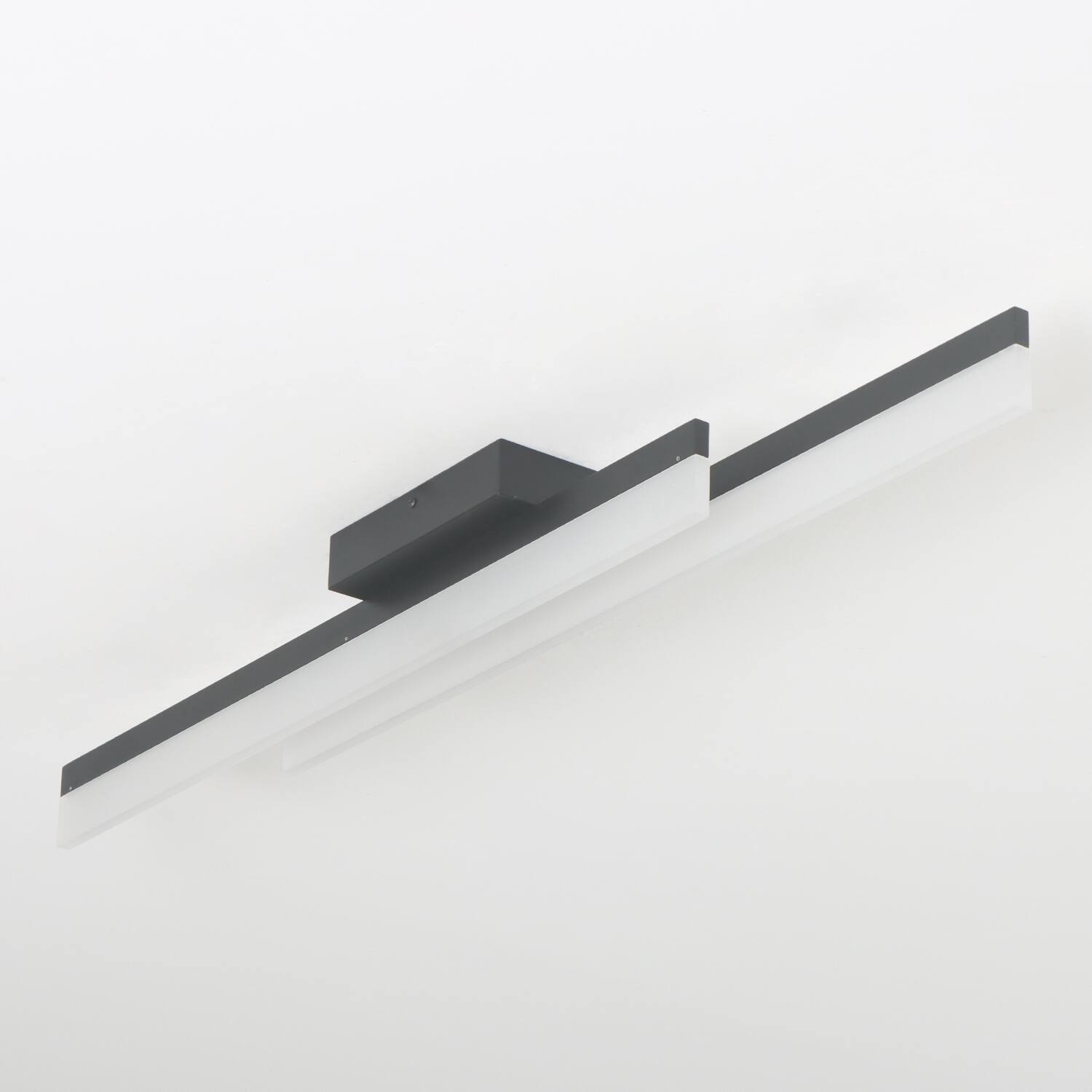 Alt View 7. Umeiluce - Modern Hardwired LED Flush Mount Light Warm Light Switch Dimmable - Matte Black.