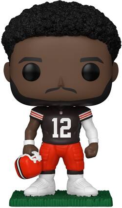 Front. Funko - Funko POP! NFL: Browns - Shedeur Sanders - COLLECTIBLES - Multicolor.