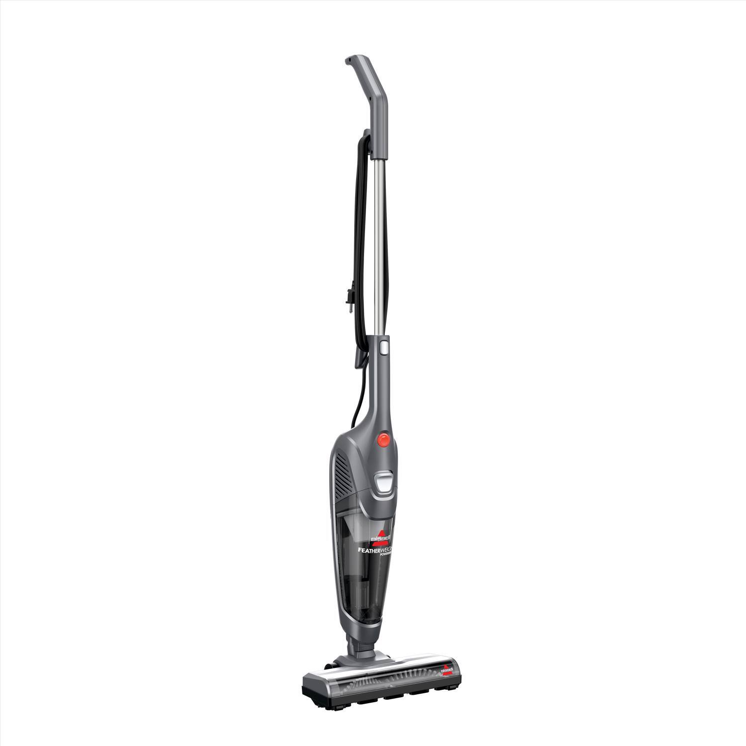 Left. Bissell - Bissell Featherweight Bagless Corded Standard Filter Stick/Hand Vacuum.