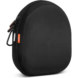 ACJPR - Hard Shell Headphone Case, Portable Travel Carrying Pouch with Zipper, Universal Over-Ear Headphone Organizer
