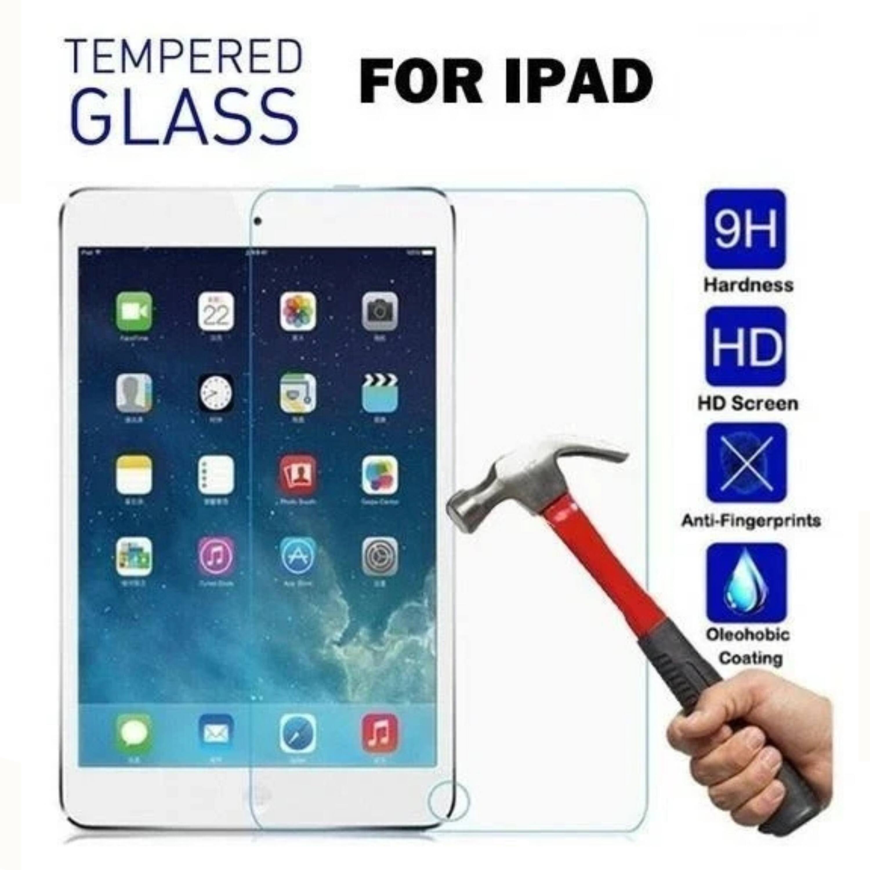 Tempered Glass for iPad  
9H Hardness  
HD Screen  
Anti-Fingerprints  
Oleophobic Coating